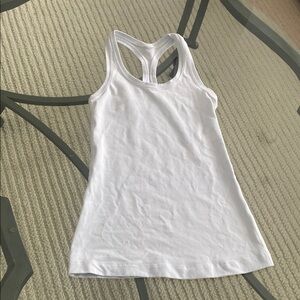 Lululemon white tank